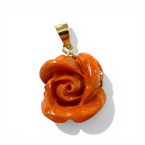 Pendentif Mandile 1922 Femme Coralli in Or Corallo 1MCICO2 - 1MCICO2